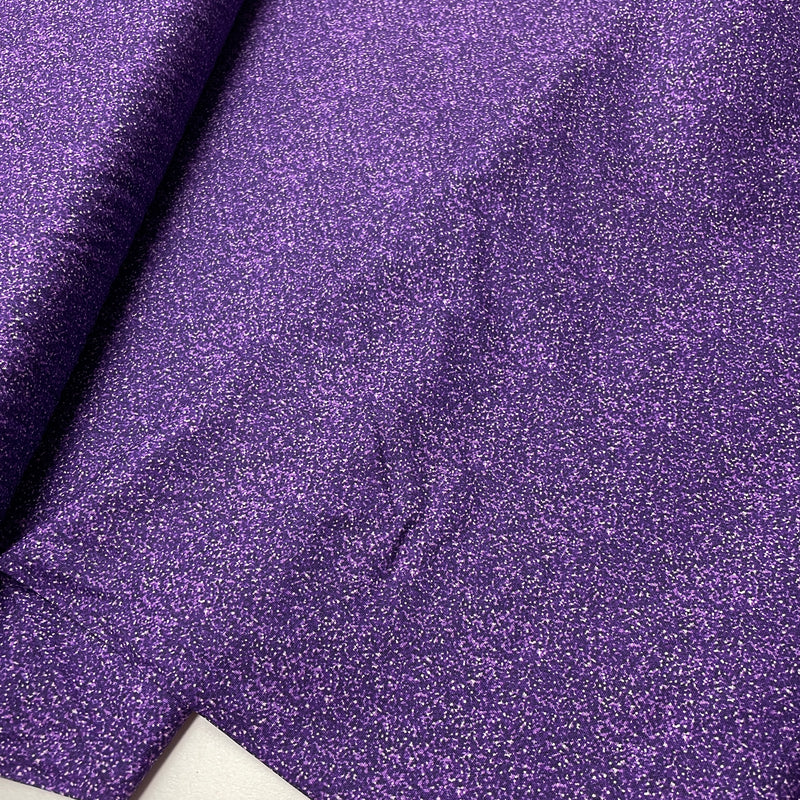 Baumwolle Stoff Punkte lila Swafing Glitter