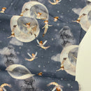 Swafing Fairy Tale Baumwolle Stoff Märchen blau
