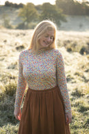 Papierschnittmuster Lillesol & Pelle Slim Fit Rollkragenpulli No. 99