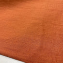 Leinen Baumwolle Stoff Webware hellrostbraun