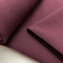 Toptex schwerer  Viskose Crepe Stoff mit Elastan bordeauxrot