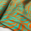 Swafing Viskose Stoff Zebra Jungle by Bienvenido Colorido