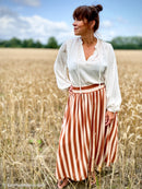 Swafing Happy Stripes Viskose Jersey Stoff by Cherry Picking