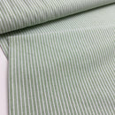 Oxford Baumwolle Stoff Webware Streifen mint