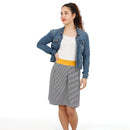 Papierschnittmuster Schnittreif Rock Frau Antje