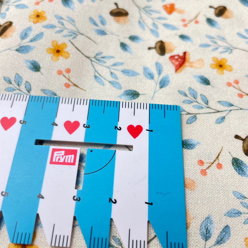 Westfalen Stoff Baumwolle Kitzbühel herbstlich