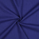 Leinen Baumwolle Stoff Webware blau
