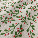 Swafing Christmas Canvas Stoff Weihnachten beige