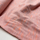 Rico Design Sakura Jersey Stoff pfirsich neonorange