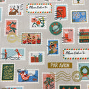 Canvas Rifle Paper Holiday Classic Stoff Baumwolle Weihnachten