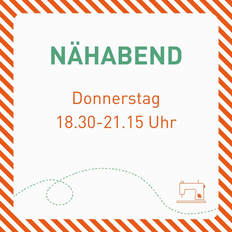 NÄHABEND Donnerstag - 4 Termine 9.-30.1.2025