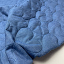 Jacken Denim Baumwolle Stepp Stoff Stepper Herzen blau