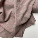 Rico Design Jersey Stoff taupe neonpink