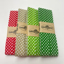 Schrägband Baumwolle Punkte