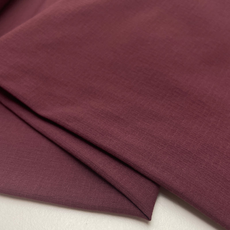 Fibre Mood Nylon Waterproof Webware Stoff aubergine