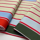 Fibre Mood Poplin Baumwolle Stoff bunt Streifen