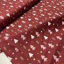 Baumwolle Weihnachten Stoff rot Swafing Björn