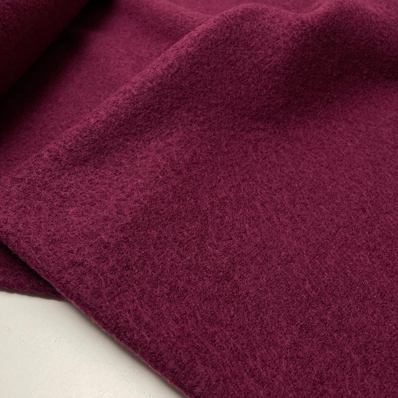 Swafing Naomi Wollwalk Walkloden Stoff beere