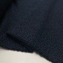 Boucle Stoff Jackenstoff dunkelblau