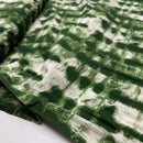 Viskose Stoff Webware Batik Muster grün