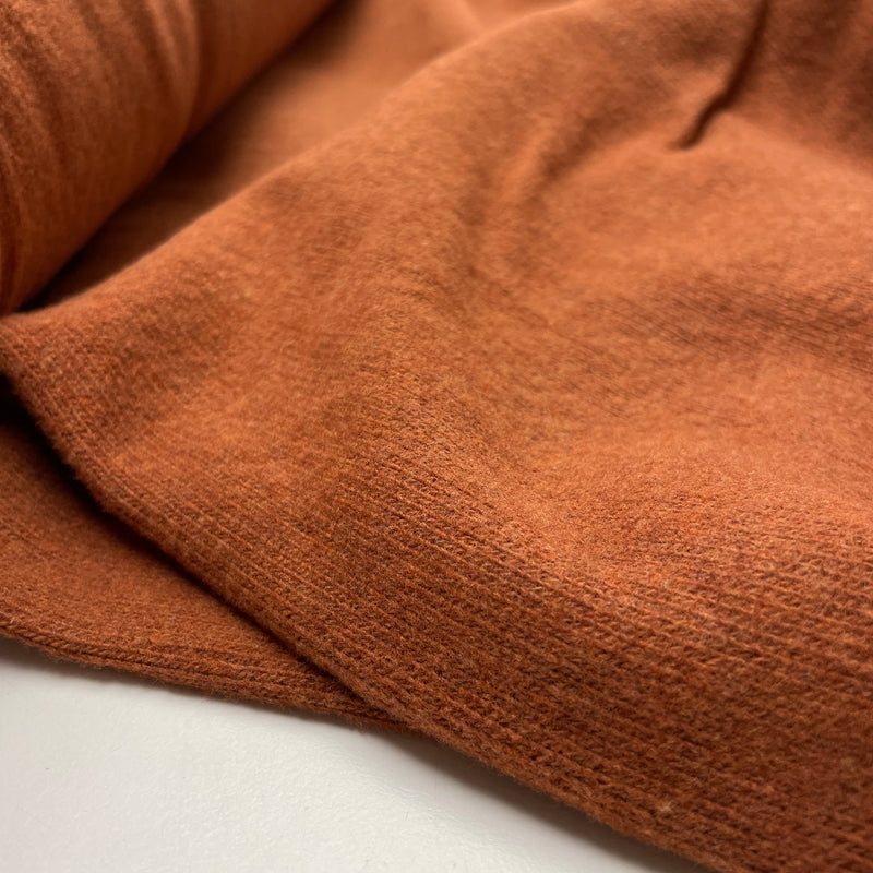 Swafing Bono Stoff Strickstoff rostbraun