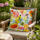 Swafing Aurelia Outdoor Canvas Stoff wasserabweisend weiß