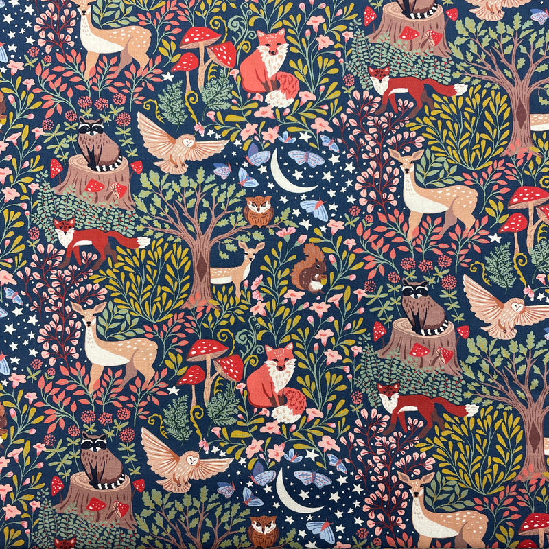 Windham Fabrics Baumwolle Stoff under the Canopy Tiere