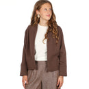 Papierschnittmuster Studio Schnittreif Cardigan mit breiten Bunden Frau Tilda