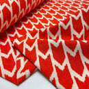 Arrow by Bienvenido Colorido French Terry Sweat Stoff orange