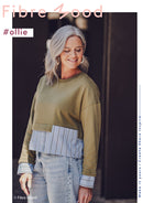 Fibre Mood Sweat Stoff uni grün oliv