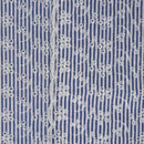 Swafing Luna Baumwolle Stoff Stickerei blau