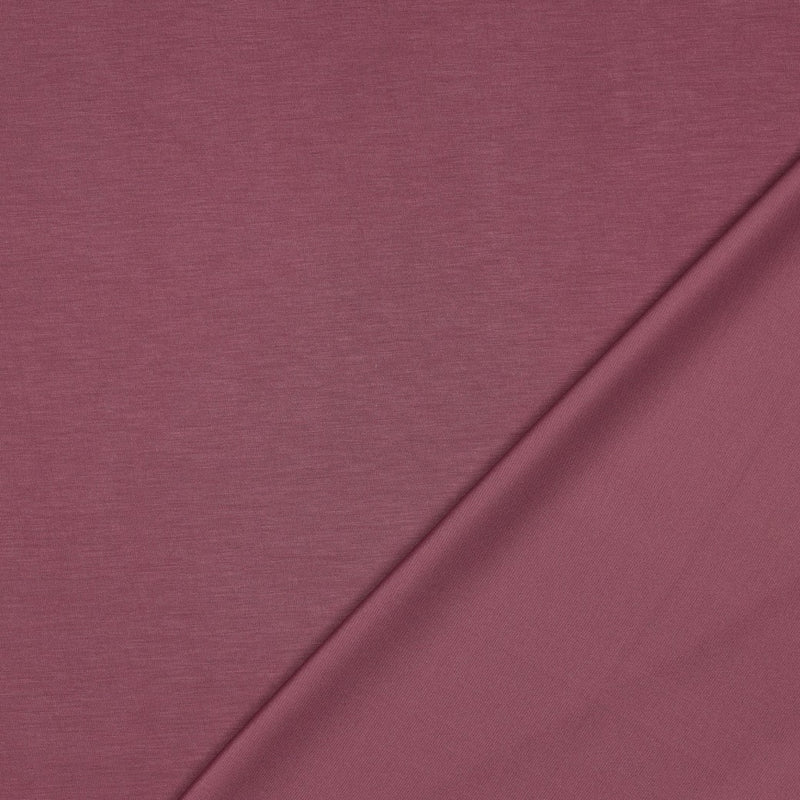 Modal Scuba Jersey Stoff dunkelrosa