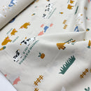 Poppy Farm Baumwolle Stoff Bauernhof beige