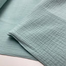 Musselin Stoff Double Gauze Baumwolle hellmint Swafing Jenke