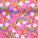 Swafing Paw Patrol  Jersey Stoff rosa