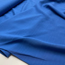 Viskose Blusen Stoff Webware uni blau