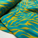 Swafing Viskose Stoff Zebra Jungle by Bienvenido Colorido