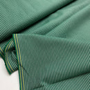Westfalenstoffe Stoff Baumwolle Vichy Streifen grün