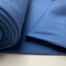 Fibre Mood Bündchen Stoff uni blau