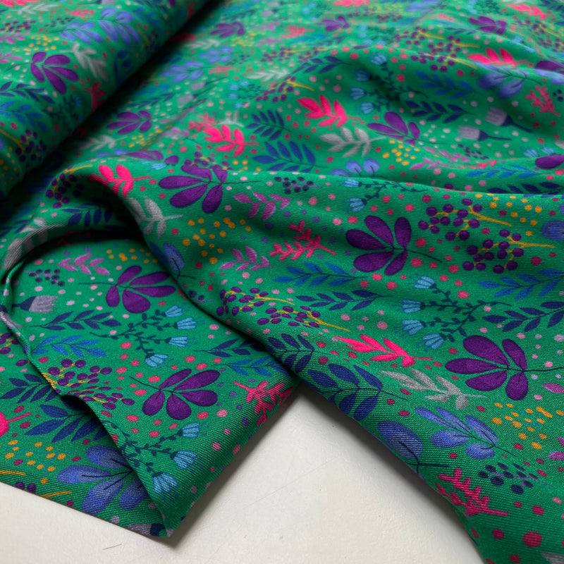 Swafing Viskose Stoff Wildflowers by emjo Design