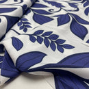 Swafing Viskose Stoff Simply Flowers by Lillesol & Pelle blau