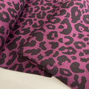 Swafing Sweat angeraut Leo Animal Print bordeaux