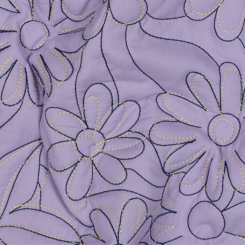 Jacken Baumwolle Stepp Stoff Stepper flieder