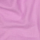 Musselin Stoff Double Gauze Baumwolle hellpink