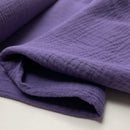 Musselin Stoff Double Gauze Baumwolle lila Swafing Jenke