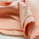 Fibre Mood Baumwoll Twill Stoff uni peach