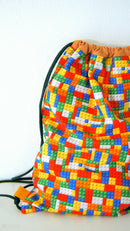 Baumwolle Stoff Bausteine bunt Swafing Bill