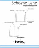 Papierschnittmuster Echt Knorke Scheene Lene Rock