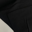 Toptex Bambus Feinstrick Stoff uni schwarz