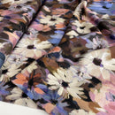 Poppy French Terry Sweat Stoff Blumen digital